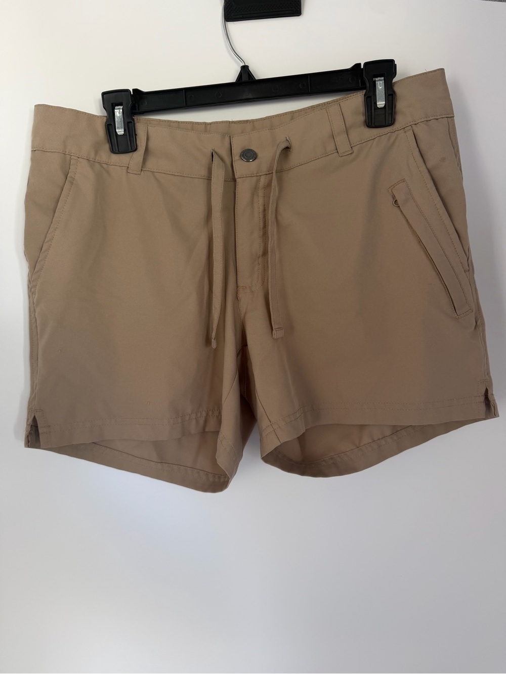Magellan Outdoors Women's Khaki Drawstring Athletic Shorts
